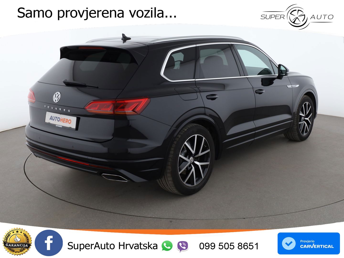 Volkswagen Touareg 3.0 V6 TDI (286 KS) 4MOTION Tiptronic R-Line LED+GR SJED+ACC