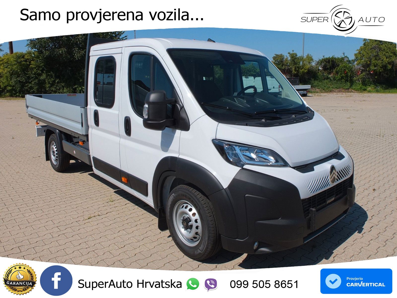 Citroën Jumper Pritsche/ Doppelk. 35 L4 Heavy Blue 179 KS