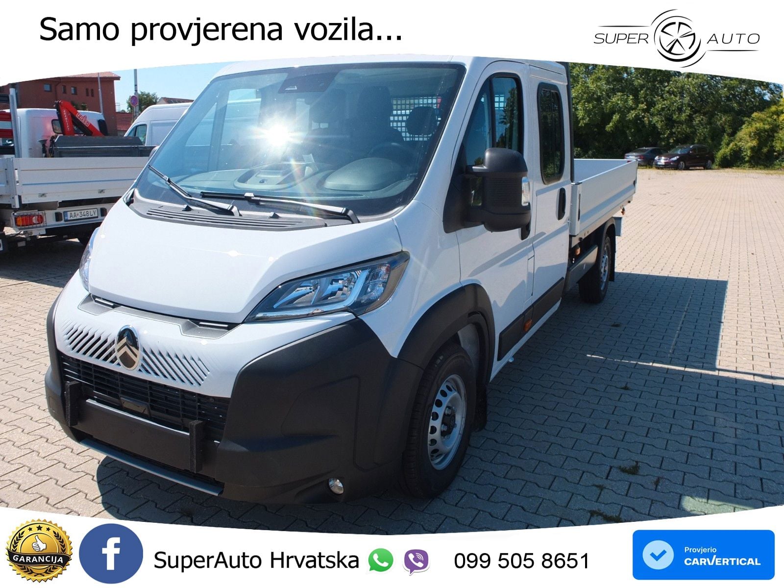 Citroën Jumper Pritsche/ Doppelk. 35 L4 Heavy Blue 179 KS