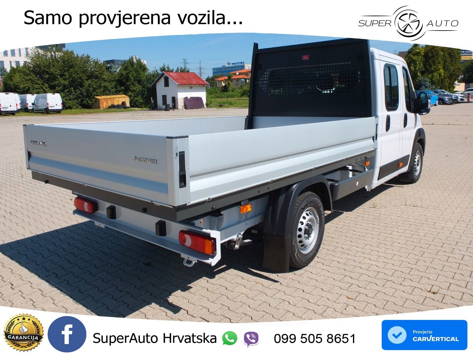 Citroën Jumper Pritsche/ Doppelk. 35 L4 Heavy Blue 179 KS