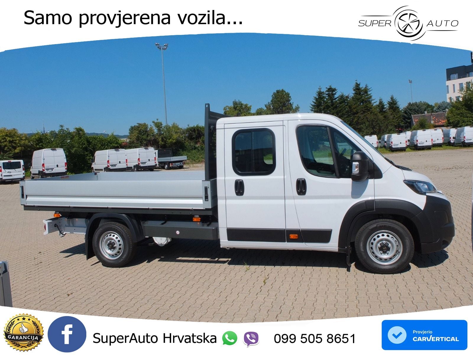 Citroën Jumper Pritsche/ Doppelk. 35 L4 Heavy Blue 179 KS
