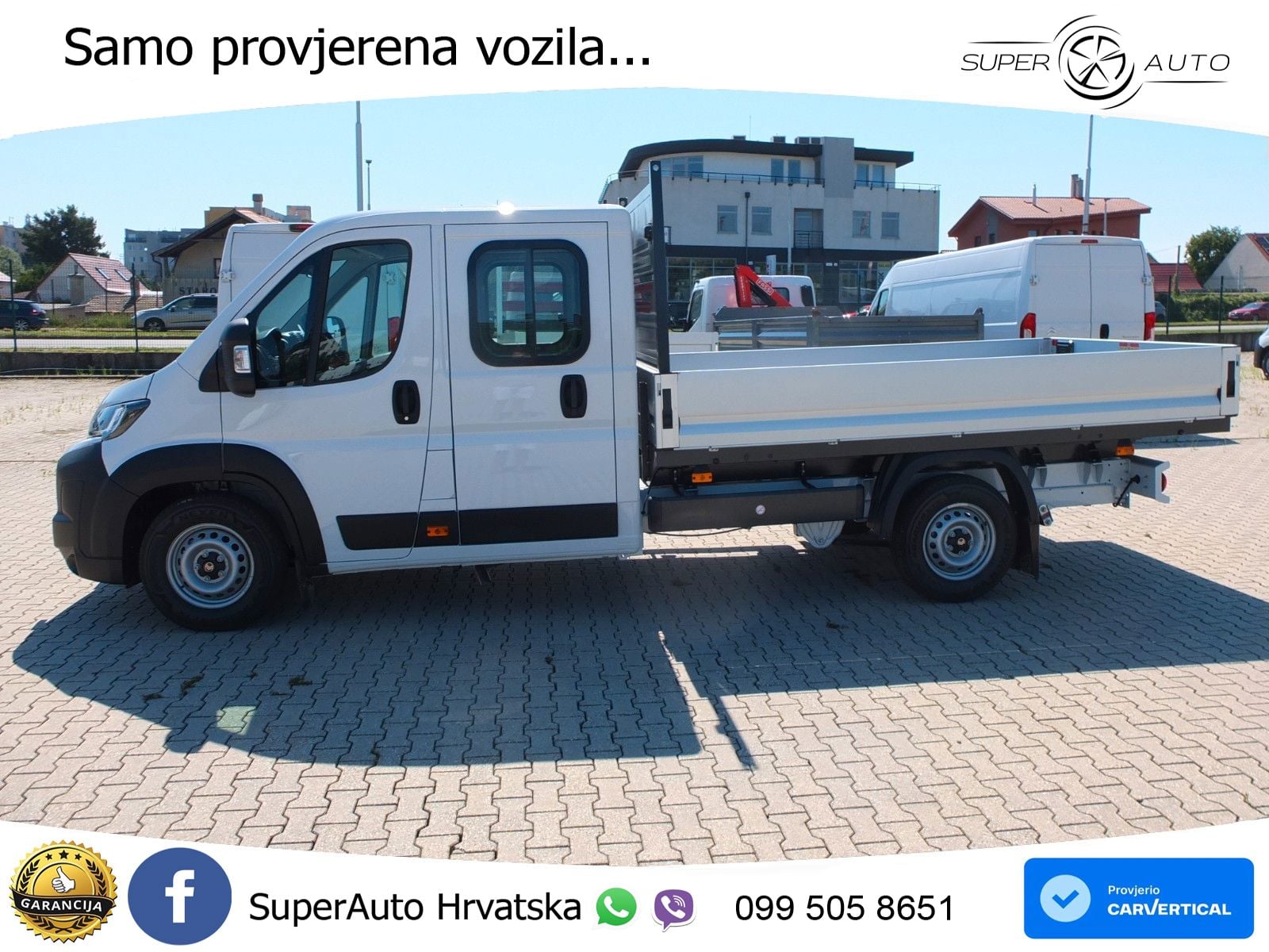Citroën Jumper Pritsche/ Doppelk. 35 L4 Heavy Blue 179 KS