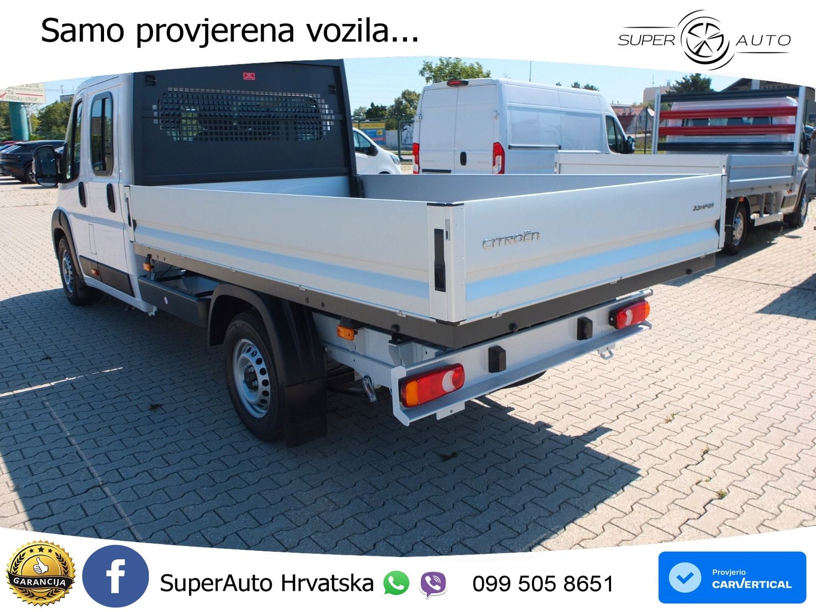Citroën Jumper Pritsche/ Doppelk. 35 L4 Heavy Blue 179 KS