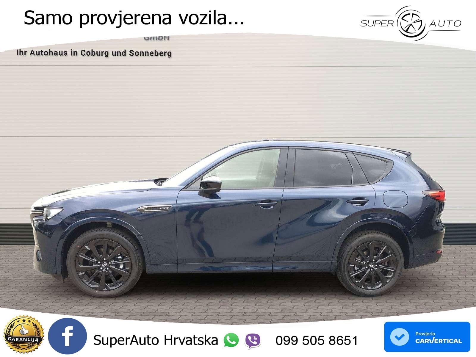 Mazda CX-60 3.3 e-Skyactiv D (254 KS) AWD Automatic LED+GR SJED+ACC