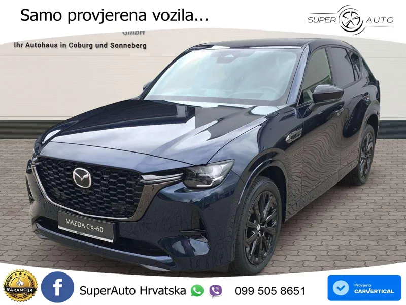 Mazda CX-60 3.3 e-Skyactiv D (254 KS) AWD Automatic LED+GR SJED+ACC
