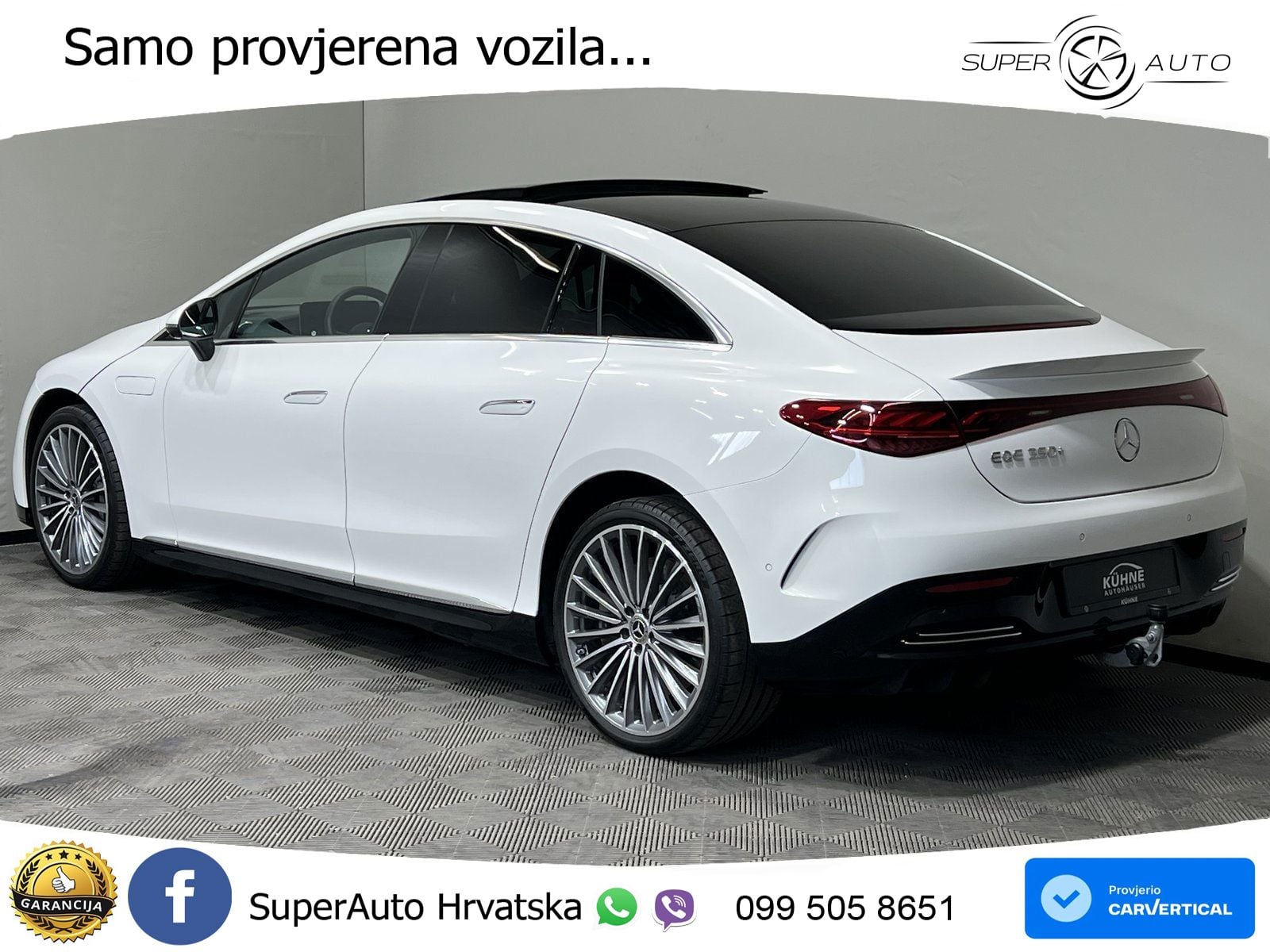 Mercedes EQE 350+ 105 kWh (320 KS) AMG ACC+HEAD+GR SJED+360+PANO