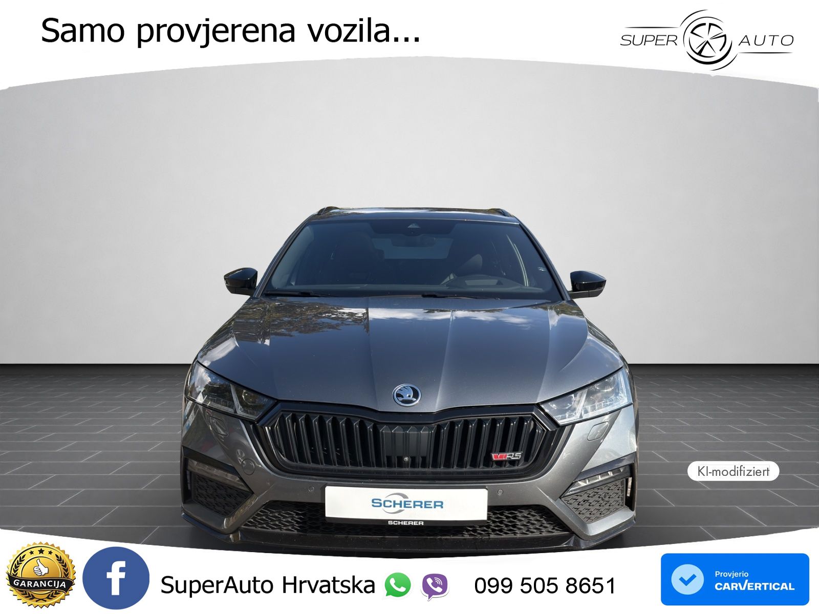 Škoda Octavia Combi RS 2.0 TDI (200 KS) 4x4 DSG LED+GR SJED+ACC