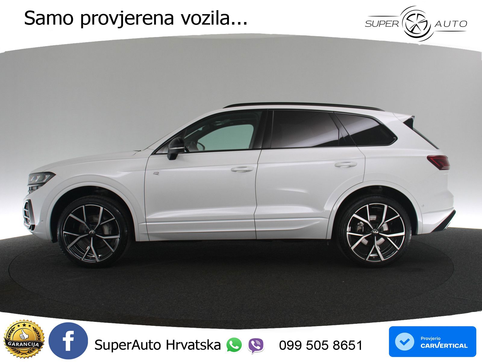 Volkswagen Touareg 3.0 V6 TDI (286 KS) 4MOTION Tiptronic ZRAČNI+ACC+GR SJED+KAM+PANO