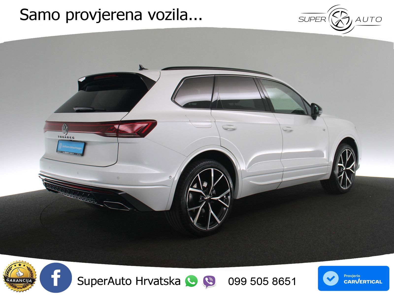 Volkswagen Touareg 3.0 V6 TDI (286 KS) 4MOTION Tiptronic ZRAČNI+ACC+GR SJED+KAM+PANO