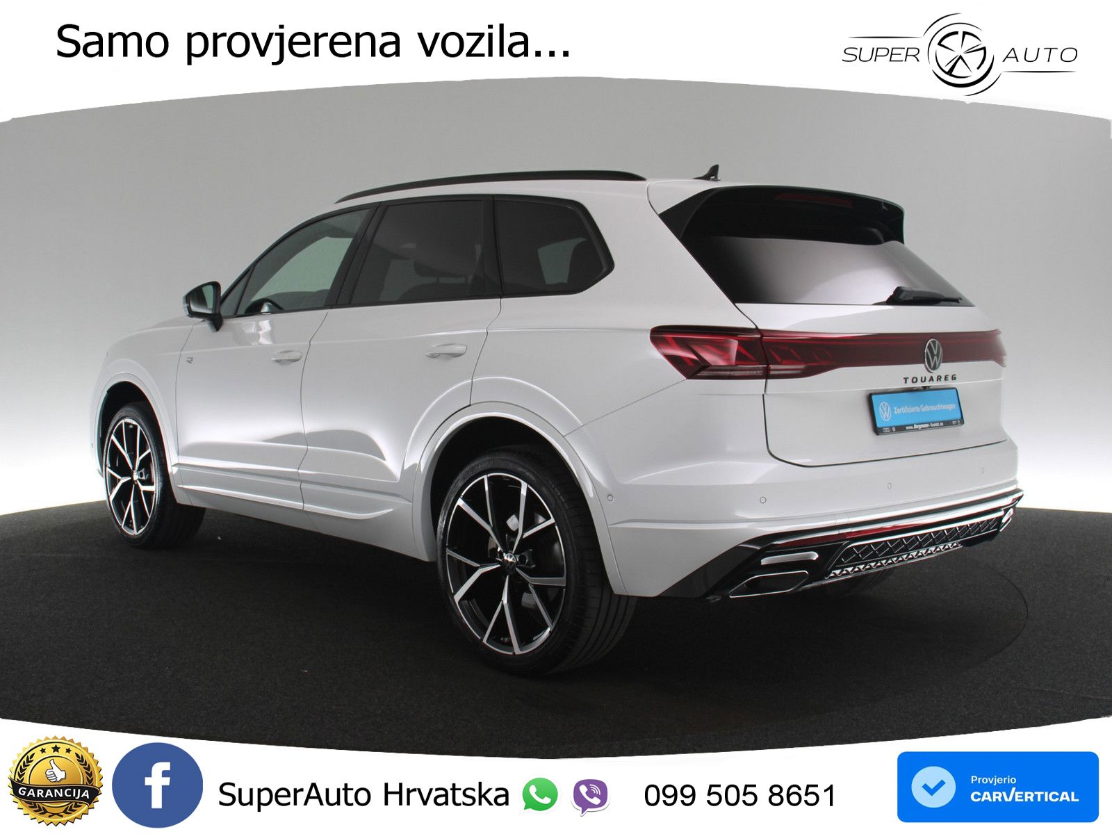 Volkswagen Touareg 3.0 V6 TDI (286 KS) 4MOTION Tiptronic ZRAČNI+ACC+GR SJED+KAM+PANO