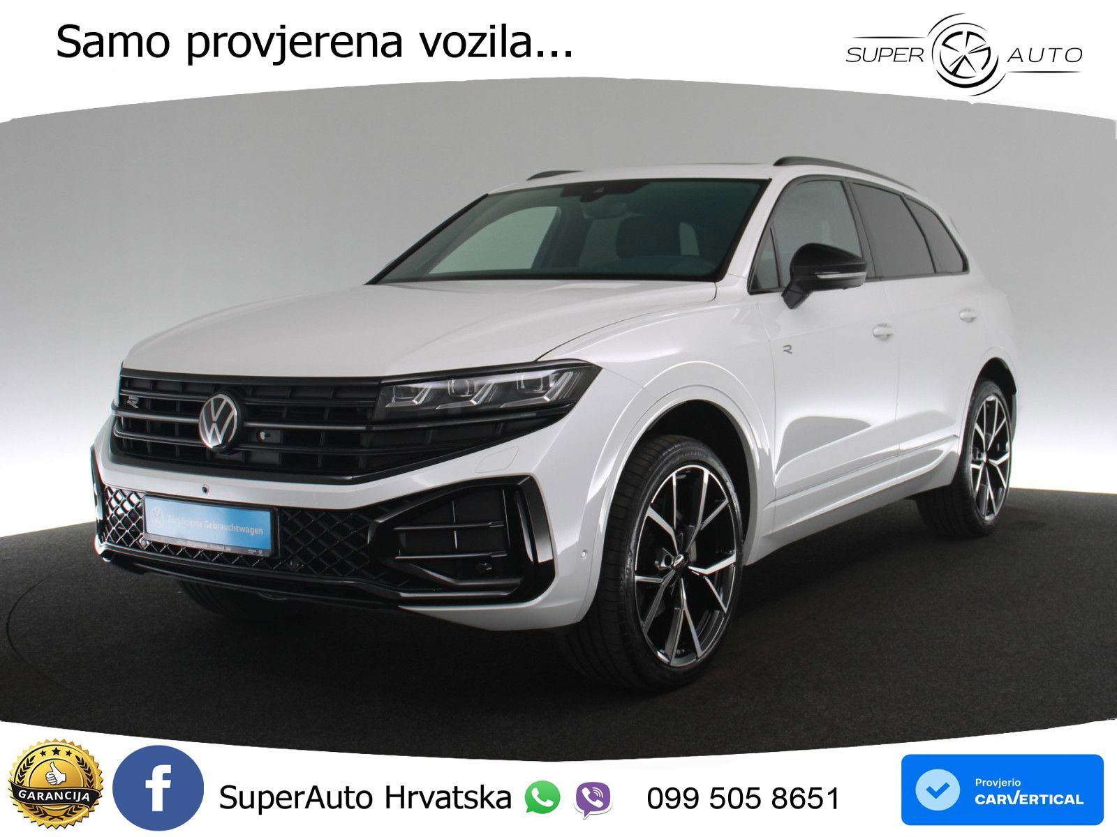 Volkswagen Touareg 3.0 V6 TDI (286 KS) 4MOTION Tiptronic ZRAČNI+ACC+GR SJED+KAM+PANO