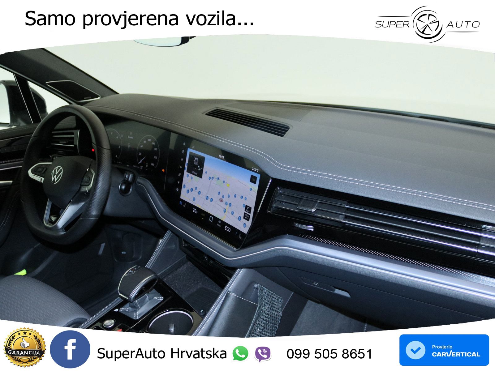 Volkswagen Touareg 3.0 V6 TDI (286 KS) 4MOTION Tiptronic ZRAČNI+ACC+GR SJED+KAM+PANO