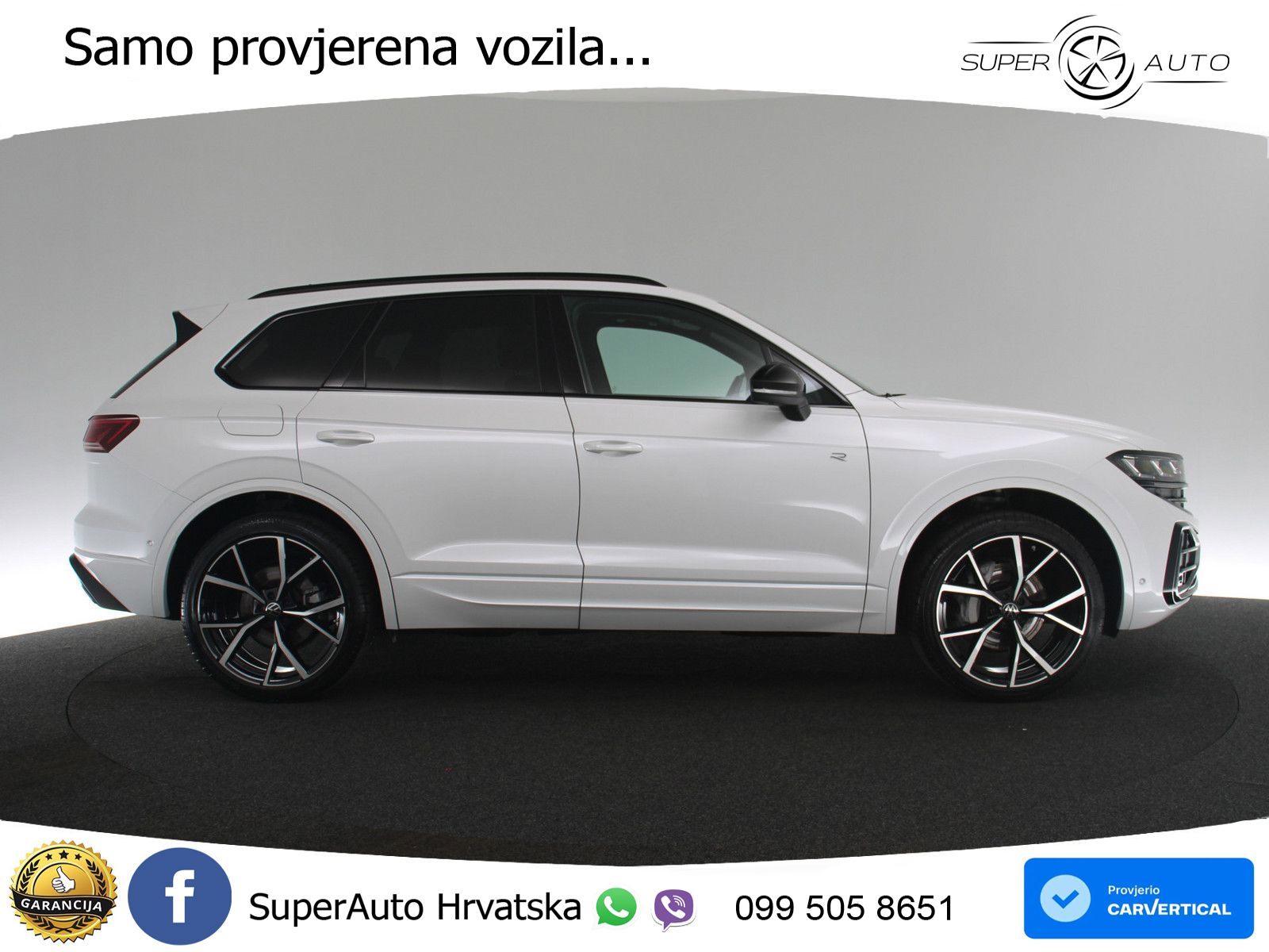 Volkswagen Touareg 3.0 V6 TDI (286 KS) 4MOTION Tiptronic ZRAČNI+ACC+GR SJED+KAM+PANO