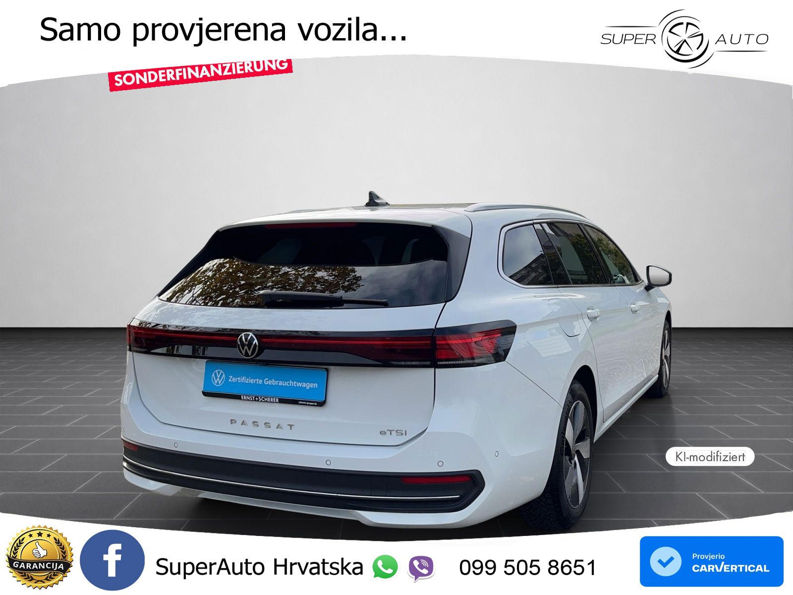 Volkswagen Passat Variant 1.5 eTSI (150 KS) DSG Business LED+GR SJED+ACC