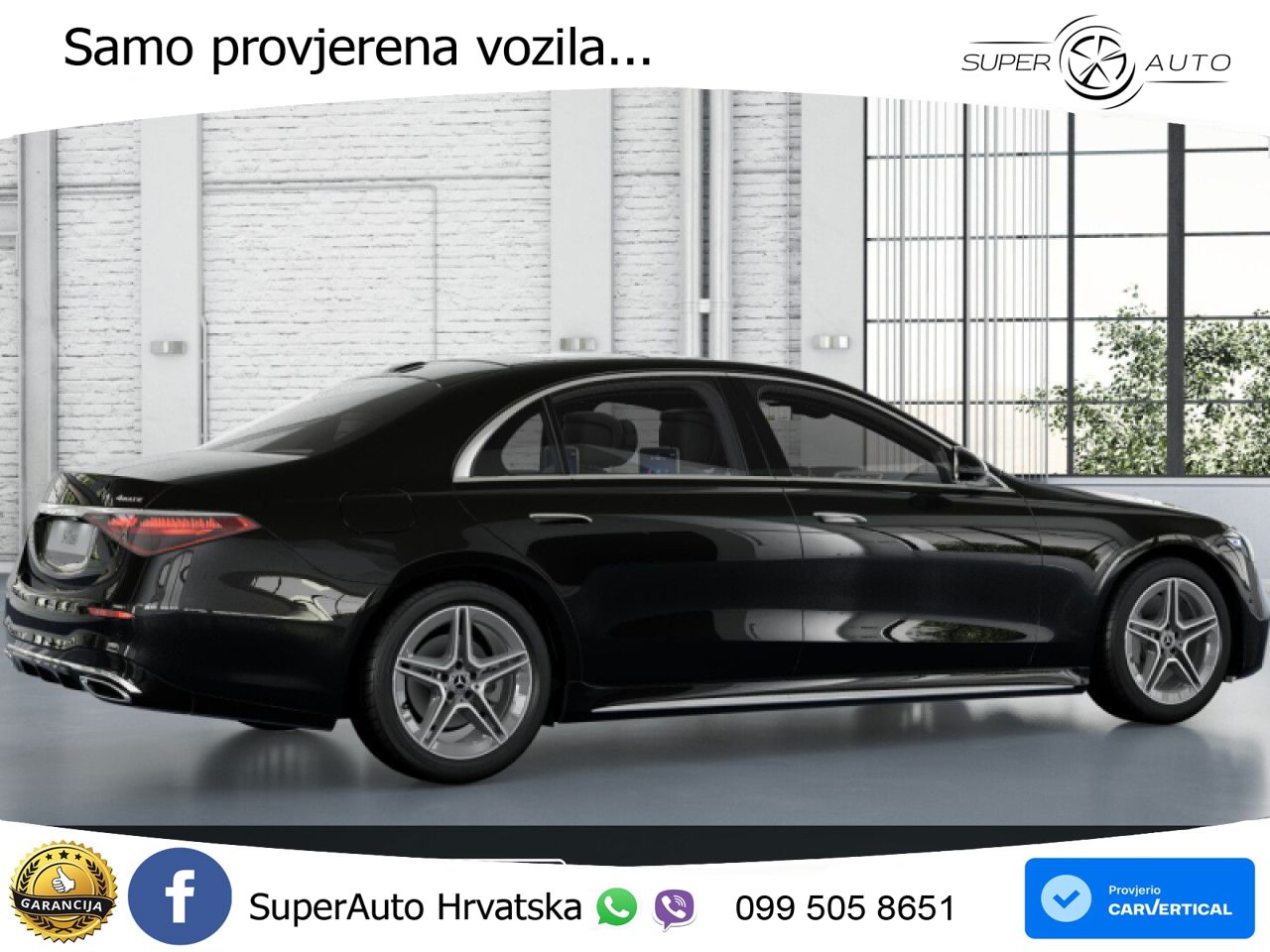 Mercedes S 450d (367 KS) EQ Boost 4MATIC 9G-TRONIC AMG LED+GR SJED+ACC