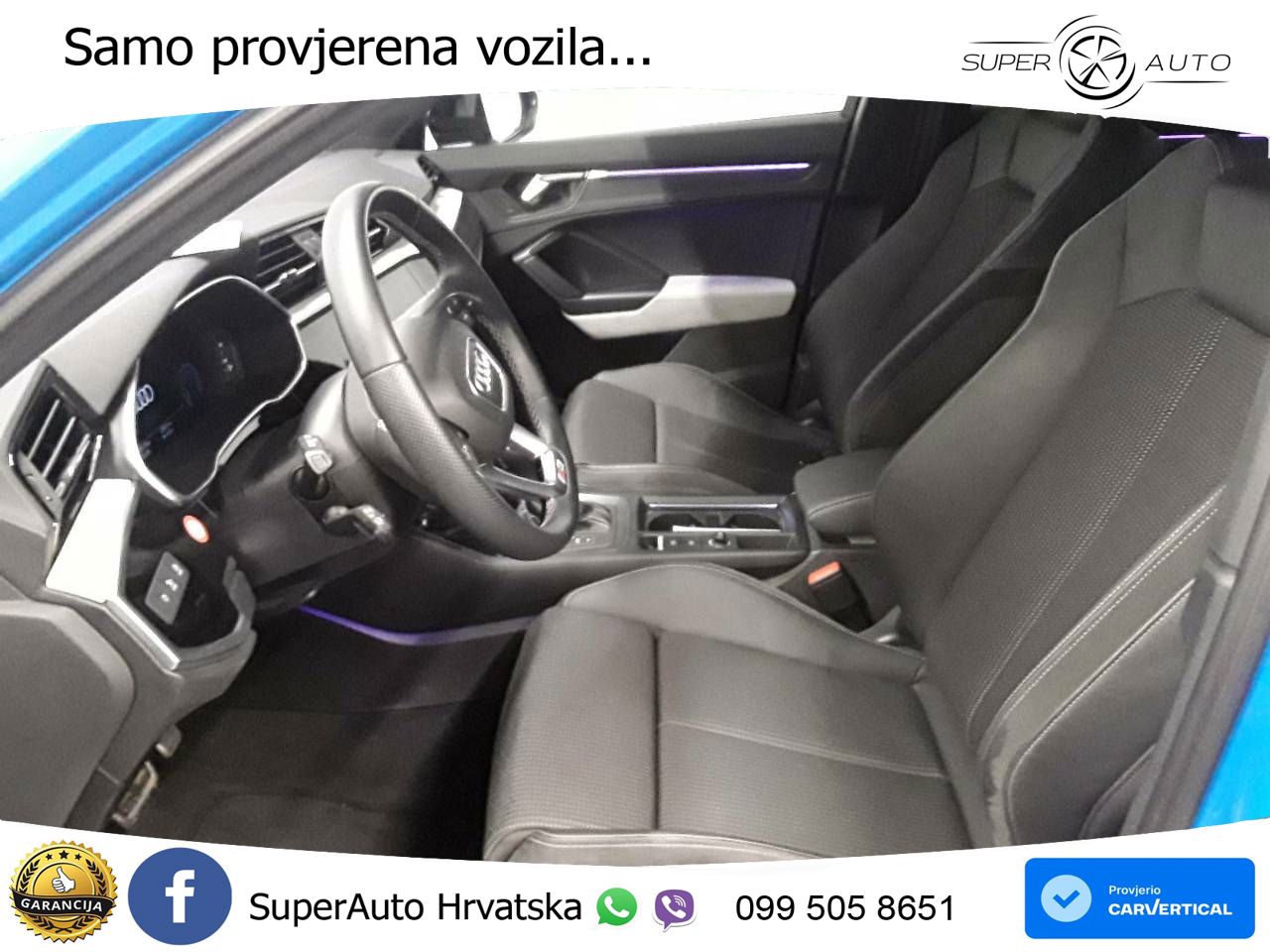 Audi Q3 Sportback 40 TDI (200 KS) quattro S tronic S line MATRIX+GR SJED+KAM