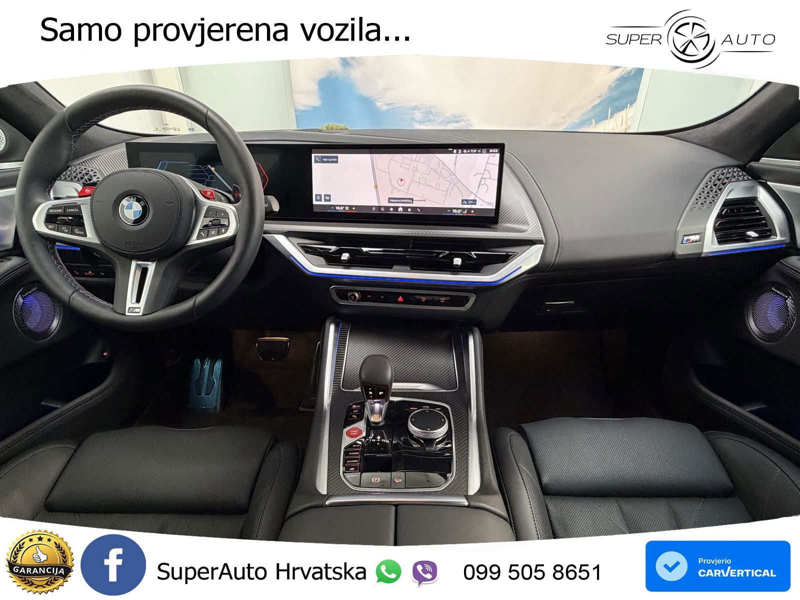 BMW XM 50e (476 KS) M xDrive M Steptronic LED+GR SJED+ACC