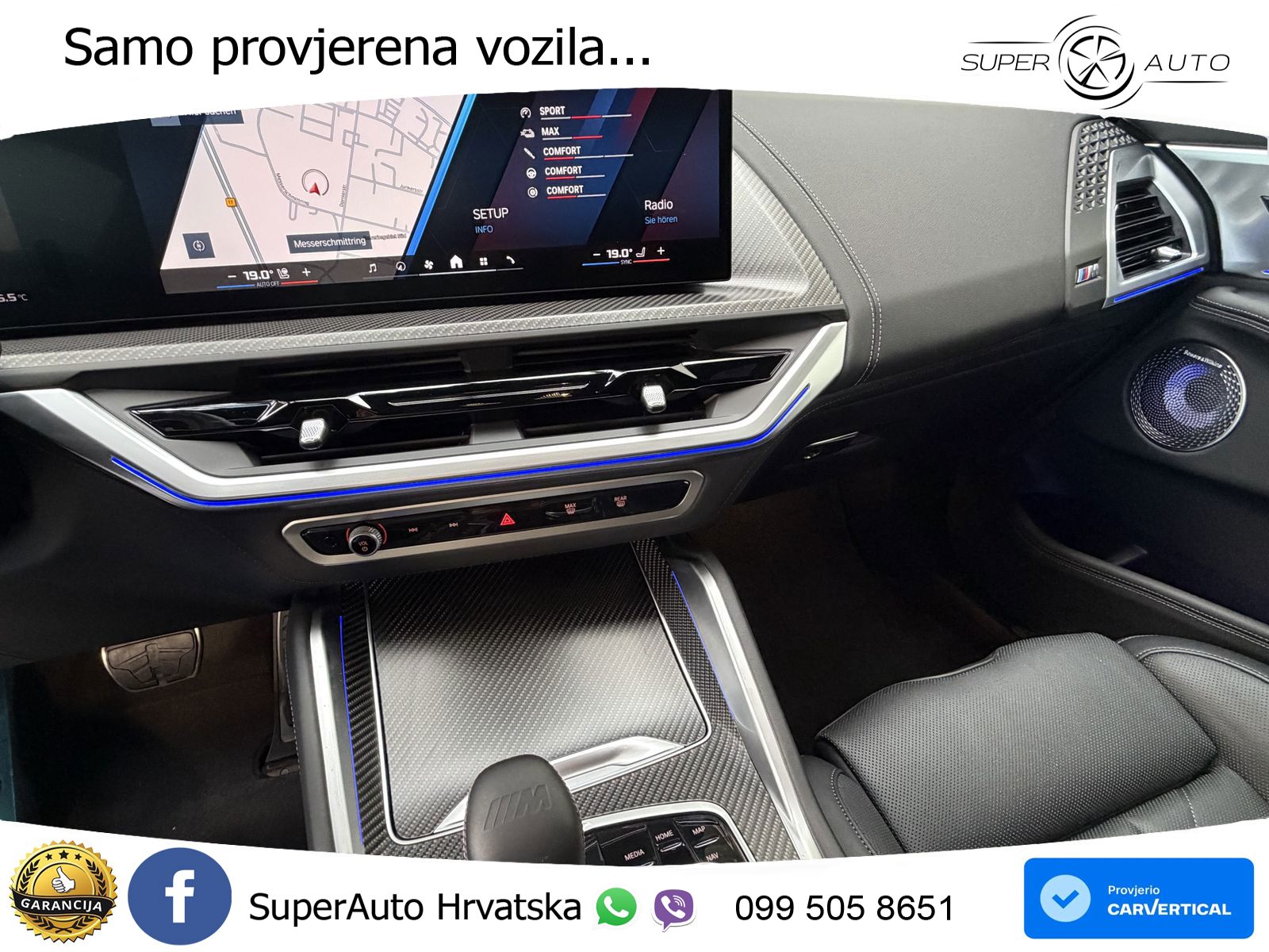 BMW XM 50e (476 KS) M xDrive M Steptronic LED+GR SJED+ACC