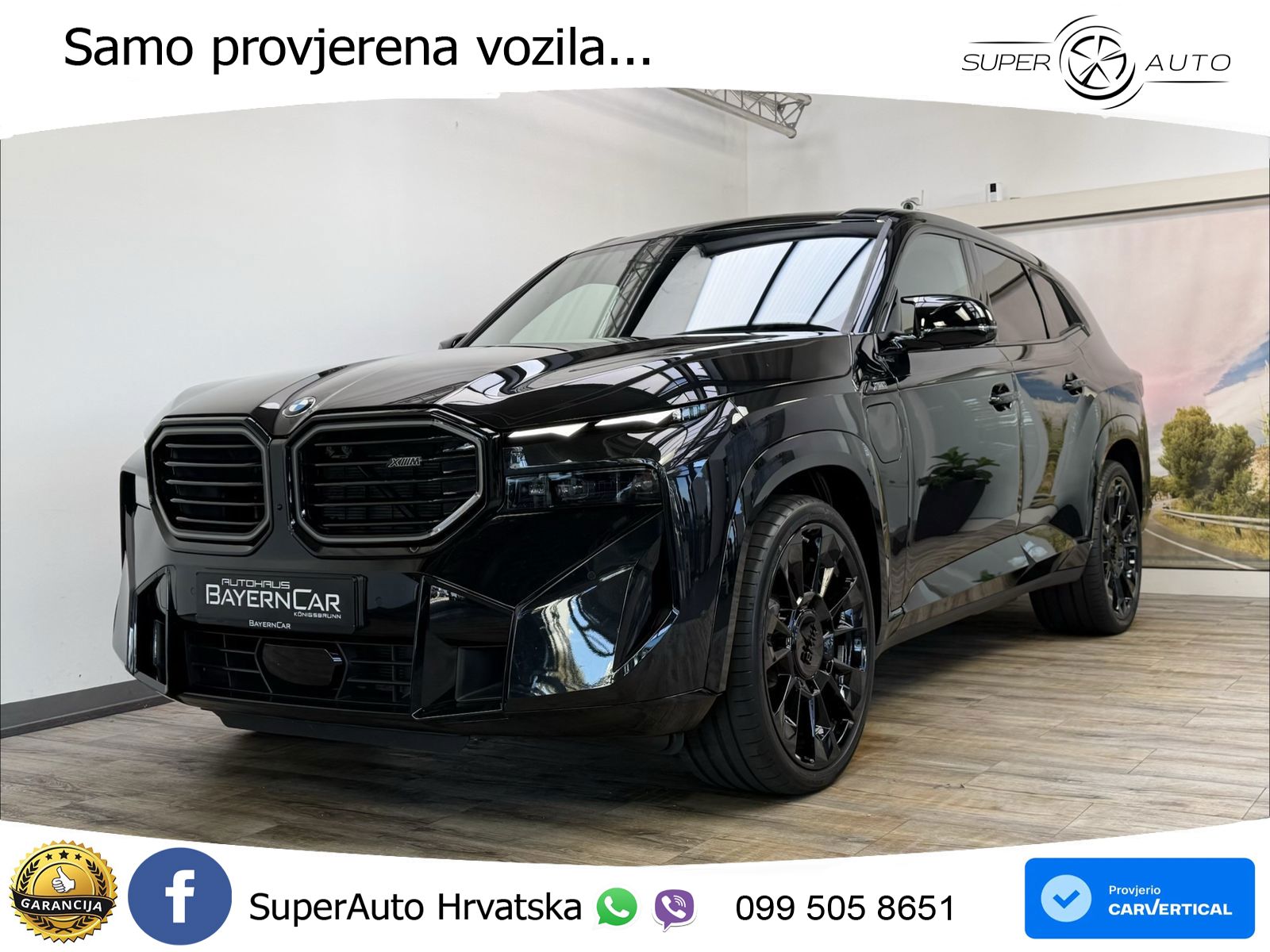 BMW XM 50e (476 KS) M xDrive M Steptronic LED+GR SJED+ACC