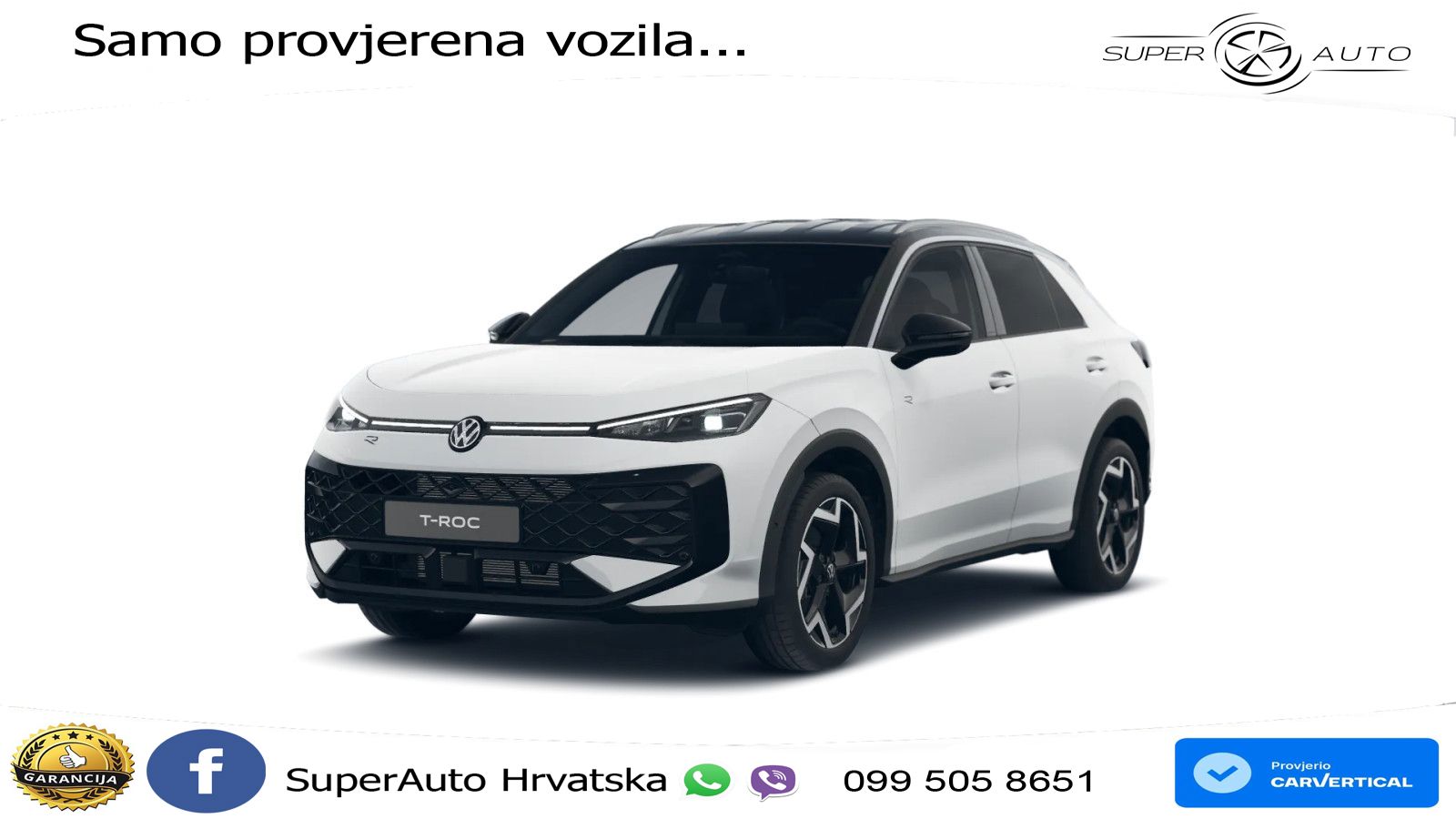 Volkswagen T-Roc 1.5 eTSI (150 KS)  DSG R-Line LED+GR SJED+ACC