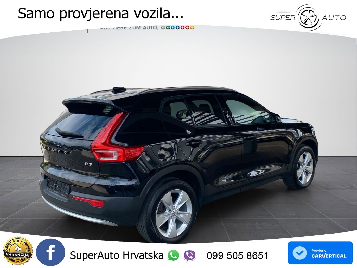 Volvo XC40 2.0 B3 163 KS Automatic LED+GR SJED+ACC