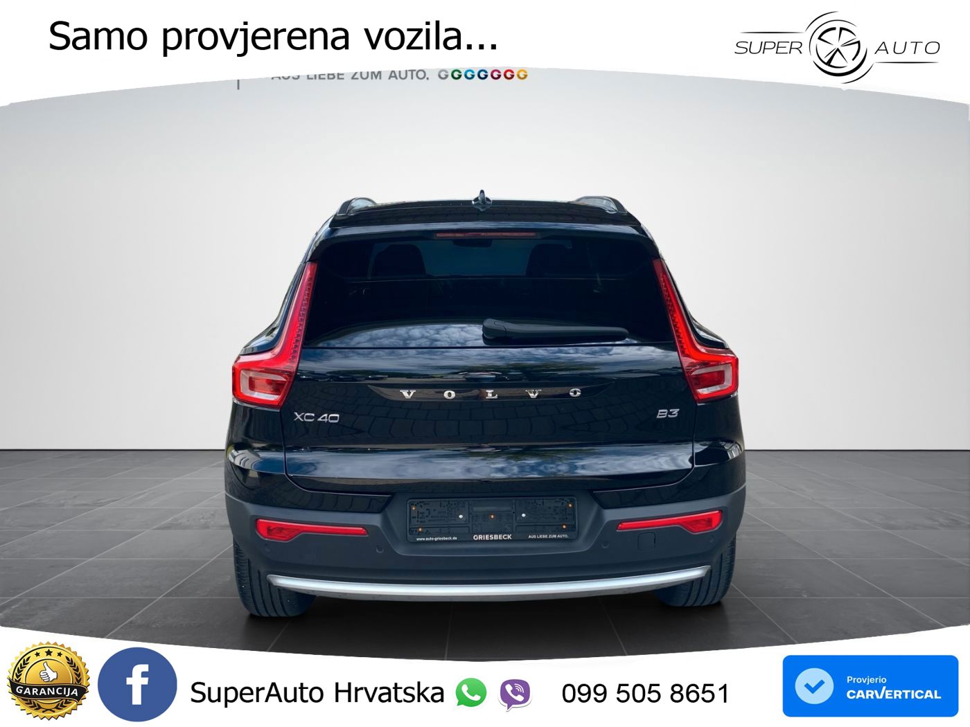 Volvo XC40 2.0 B3 163 KS Automatic LED+GR SJED+ACC