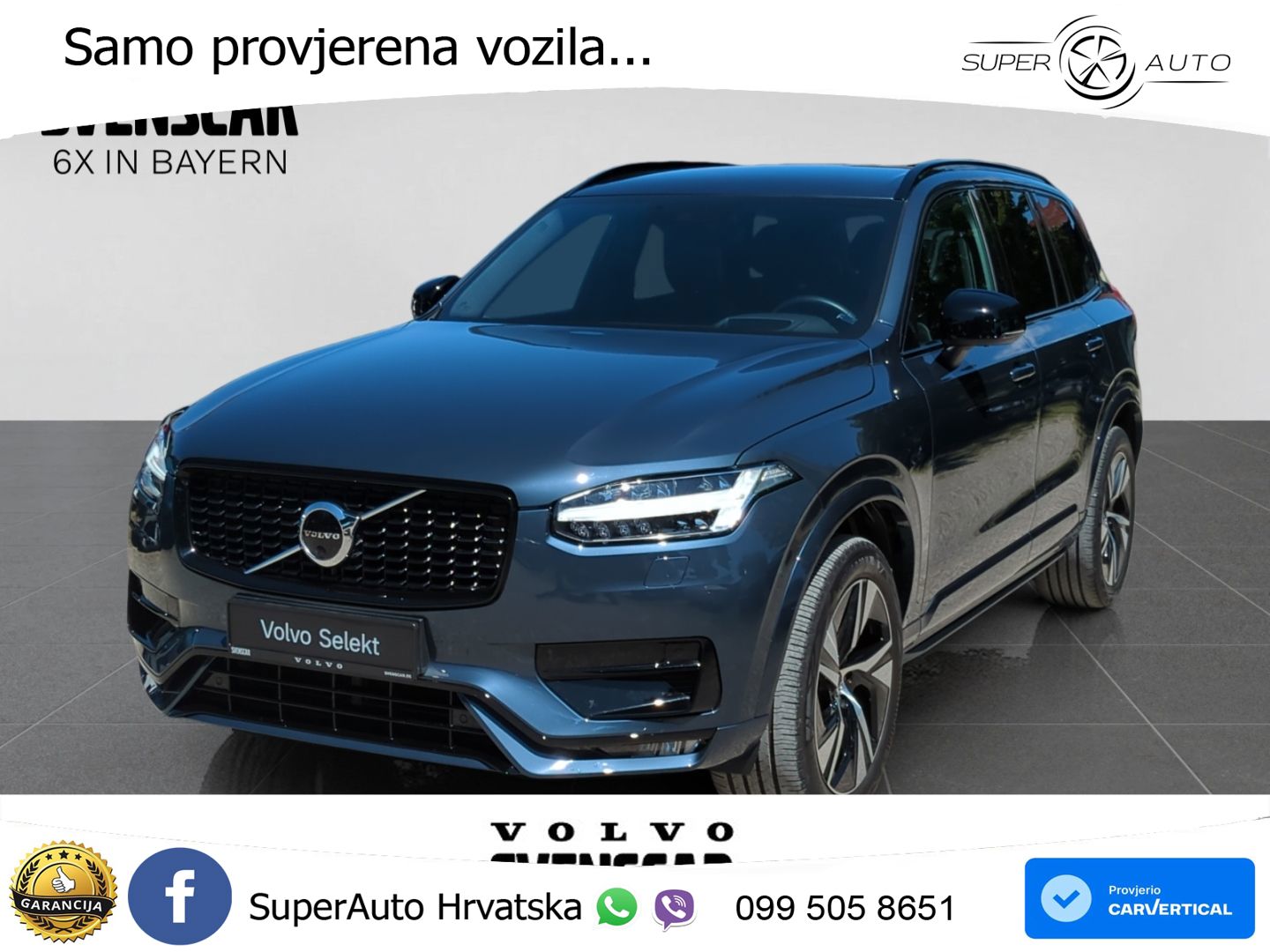 Volvo XC90 2.0 B5 Diesel AWD Automatic LED+GR SJED+ACC