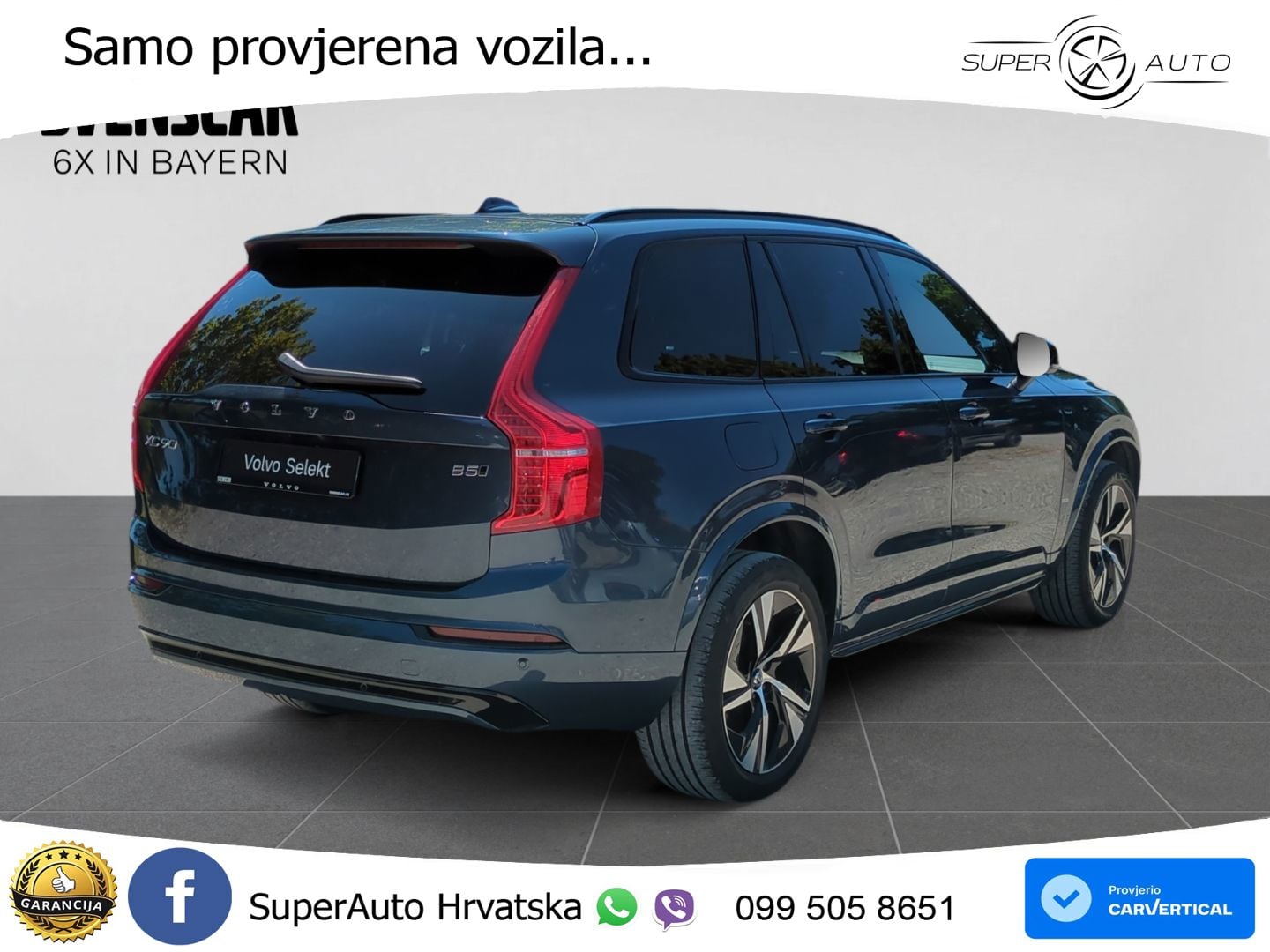 Volvo XC90 2.0 B5 Diesel AWD Automatic LED+GR SJED+ACC