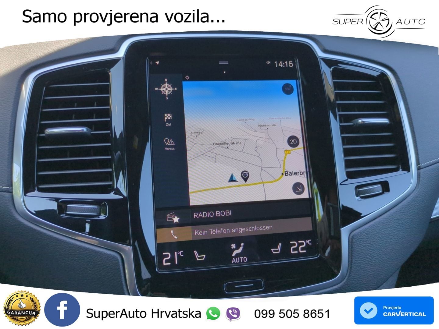 Volvo XC90 2.0 B5 Diesel AWD Automatic LED+GR SJED+ACC