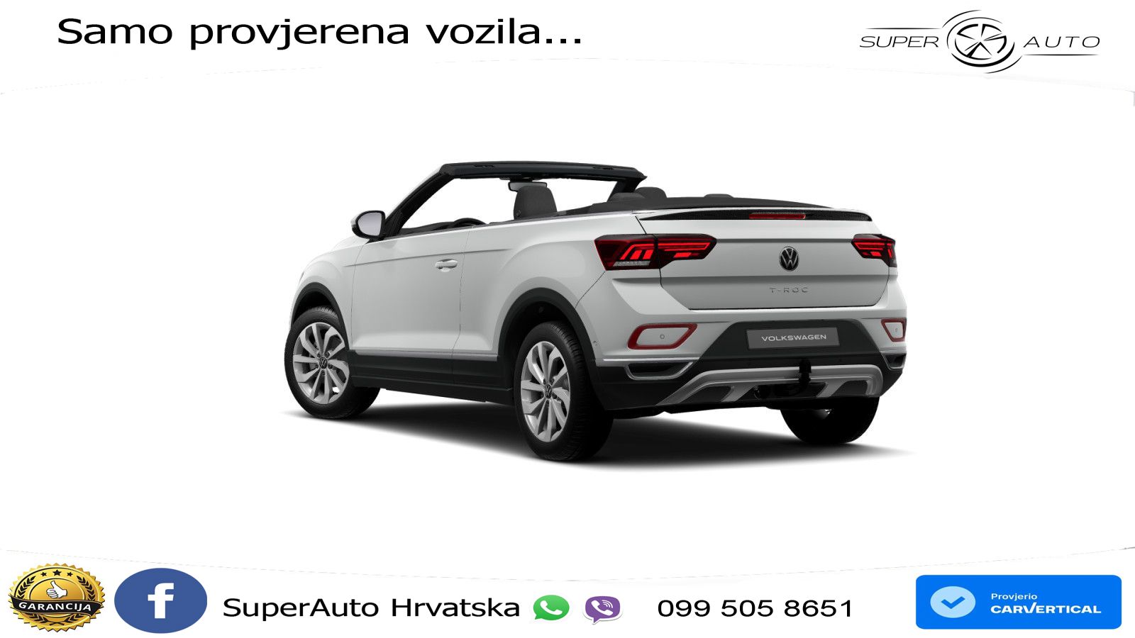 Volkswagen T-Roc 1.5 TSI (150 KS) LED+GR SJED+ACC