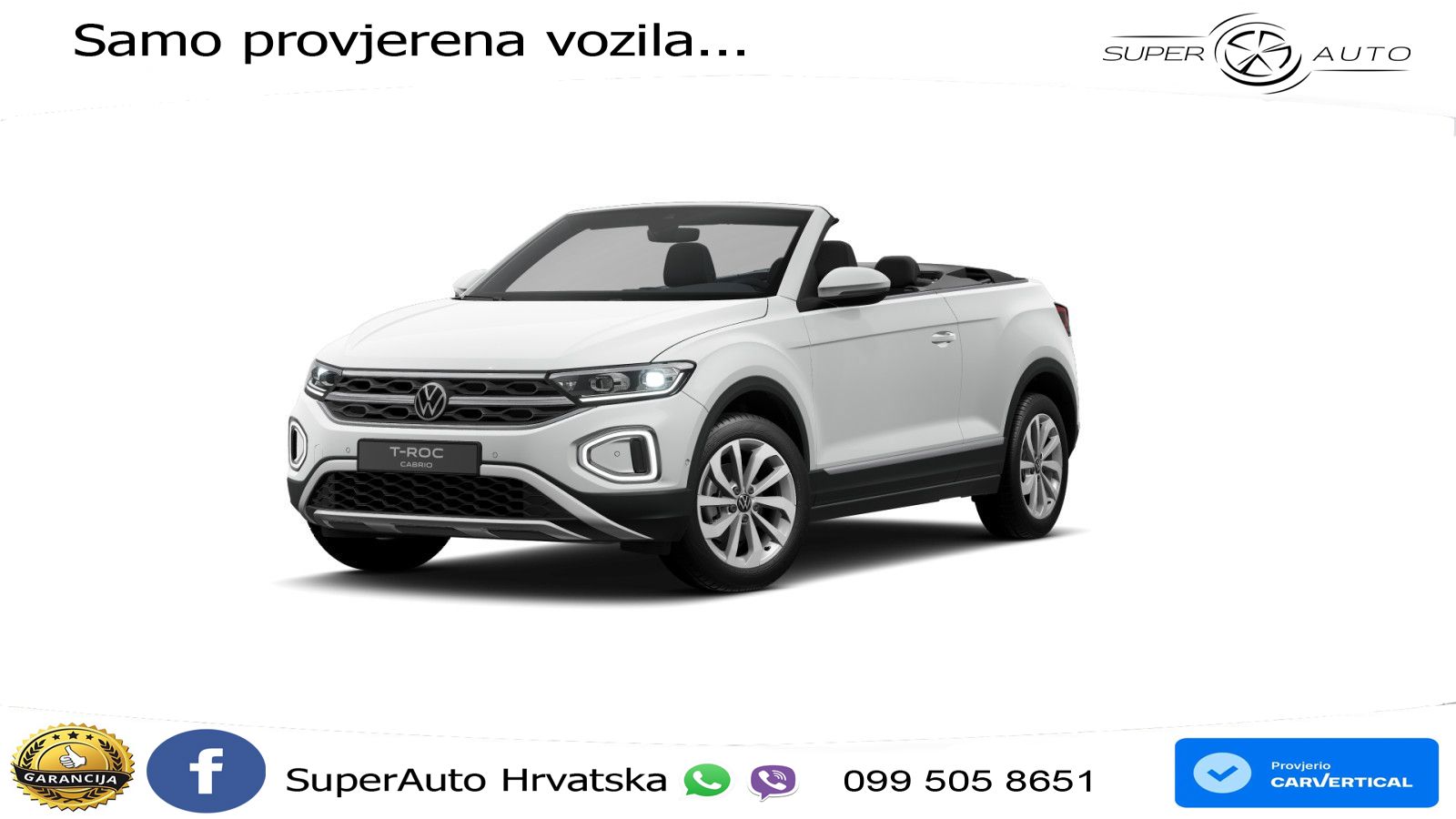 Volkswagen T-Roc 1.5 TSI (150 KS) LED+GR SJED+ACC