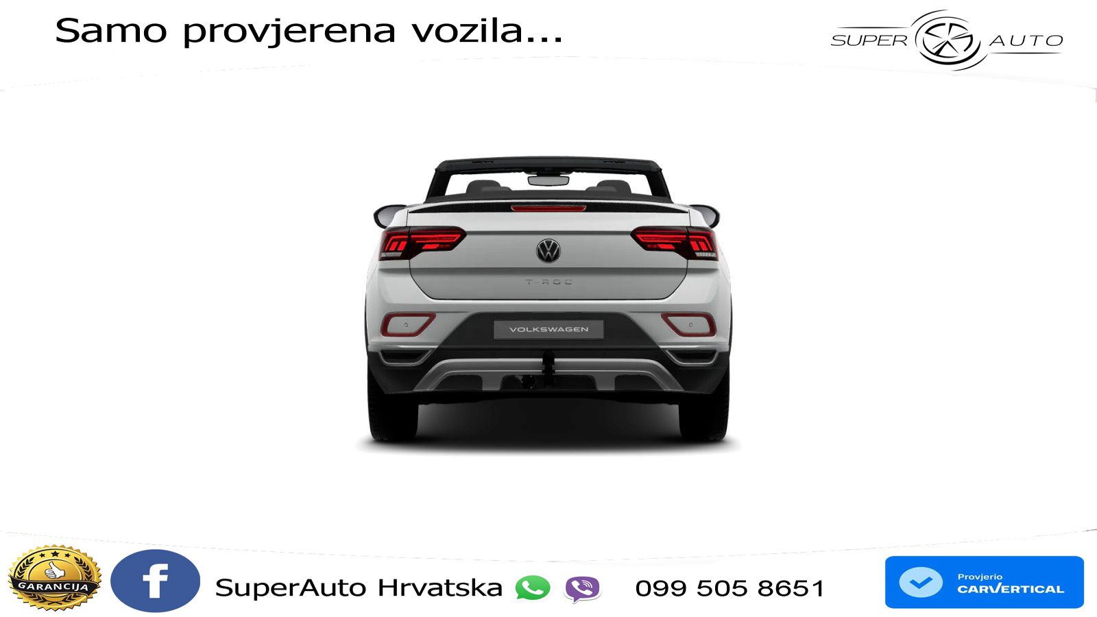 Volkswagen T-Roc 1.5 TSI (150 KS) LED+GR SJED+ACC