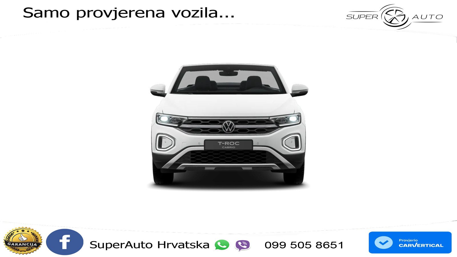 Volkswagen T-Roc 1.5 TSI (150 KS) LED+GR SJED+ACC