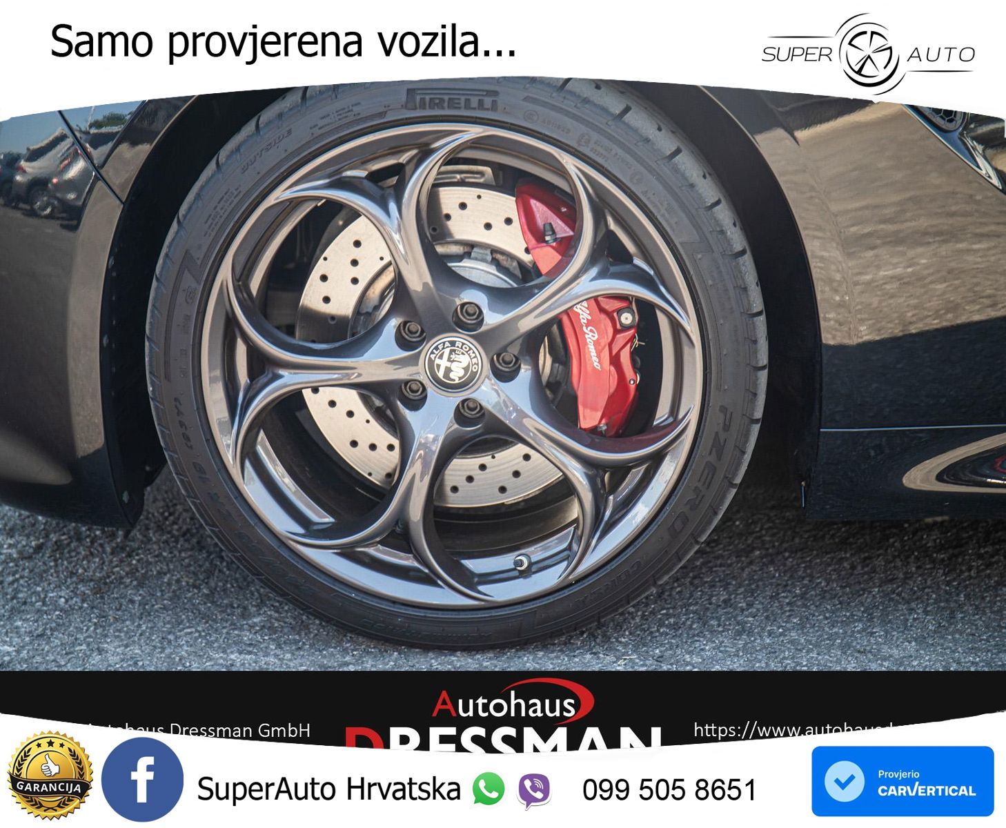 Alfa Romeo Giulia Quadrifoglio 2.9 V6 Bi-Turbo (520 KS) Automatic LED+GR SJED+ACC