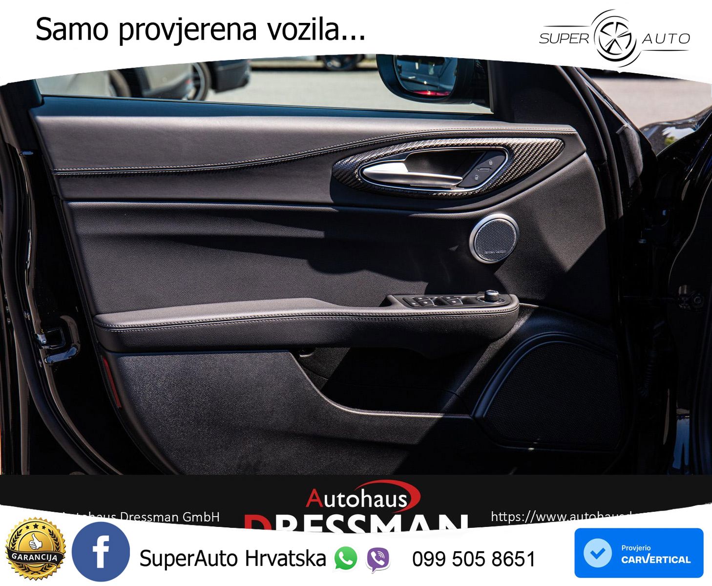 Alfa Romeo Giulia Quadrifoglio 2.9 V6 Bi-Turbo (520 KS) Automatic LED+GR SJED+ACC