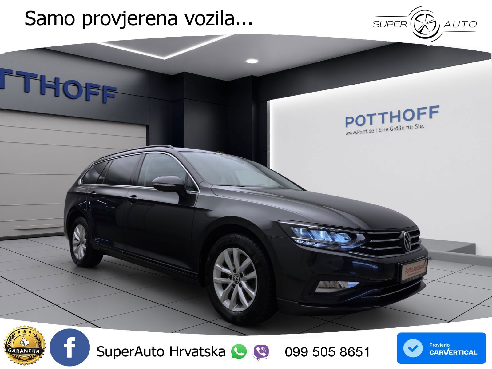 Volkswagen Passat Variant 1.5 TSI (150 KS) DSG ACT Business LED+GR SJED+ACC