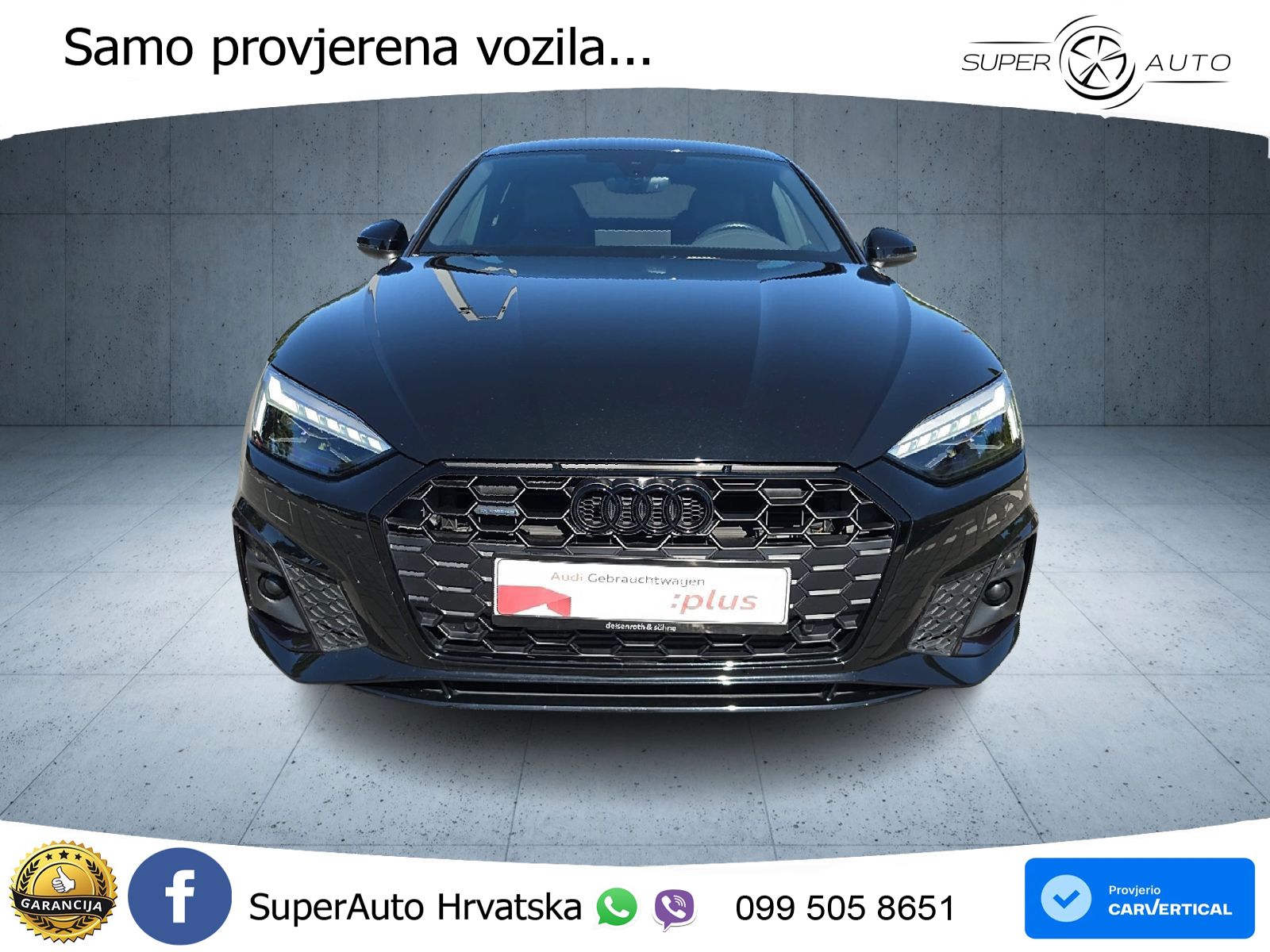 Audi A5 Sportback  40 TFSI (204 KS) quattro S tronic S line MATRIX+GR SJED+KAM