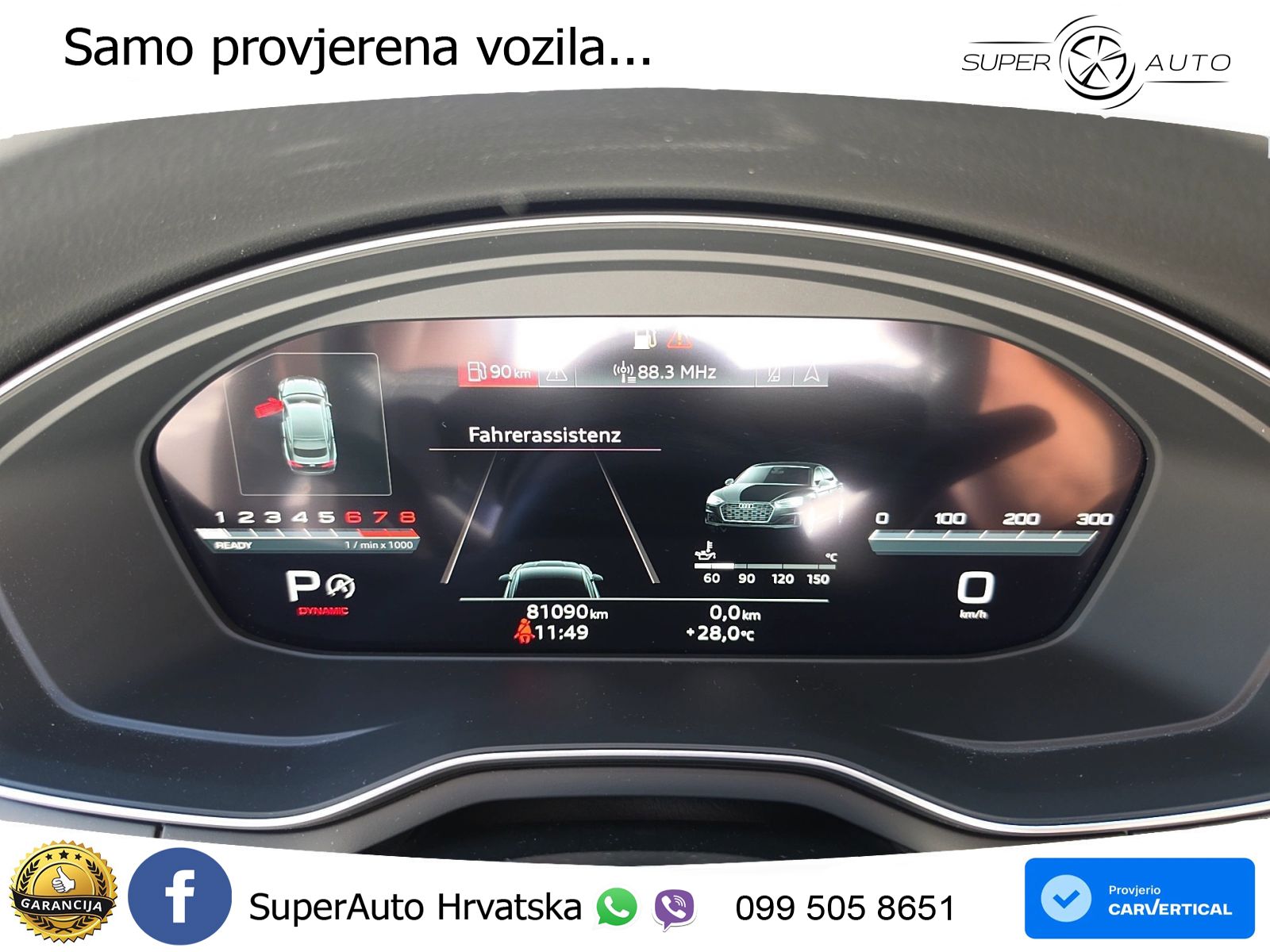 Audi A5 Sportback  40 TFSI (204 KS) quattro S tronic S line MATRIX+GR SJED+KAM