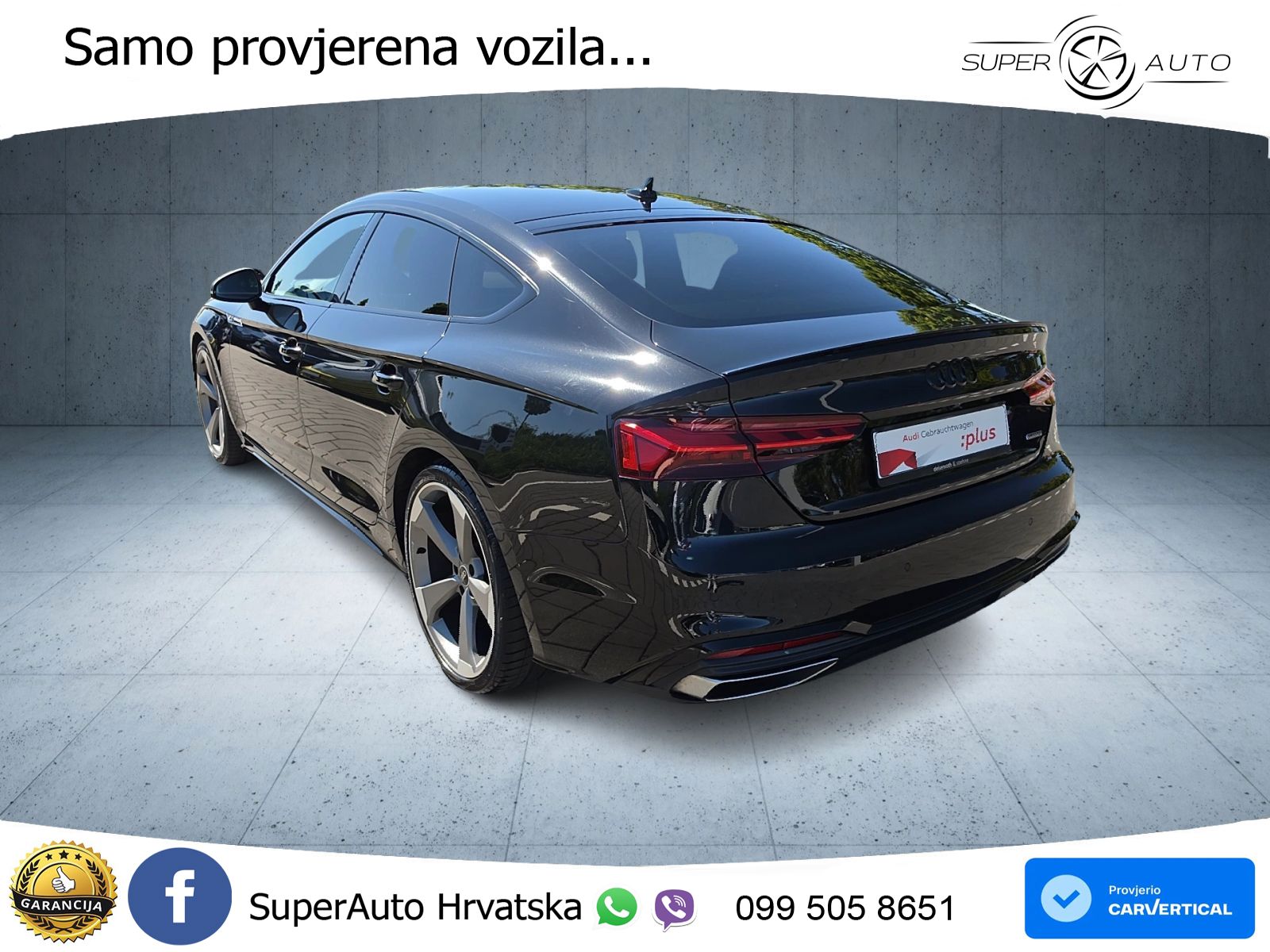 Audi A5 Sportback  40 TFSI (204 KS) quattro S tronic S line MATRIX+GR SJED+KAM