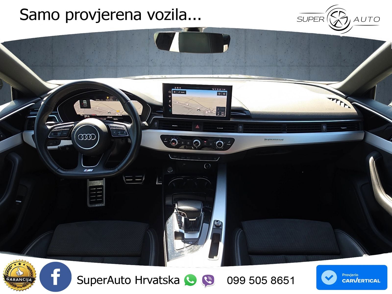 Audi A5 Sportback  40 TFSI (204 KS) quattro S tronic S line MATRIX+GR SJED+KAM