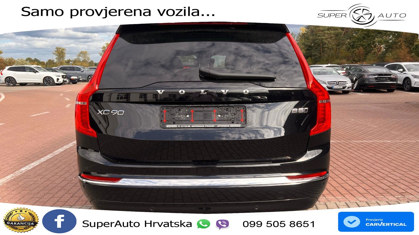 Volvo XC90 2.0 B5 Diesel AWD Automatic ACC+HEAD+4xGR SJED+360+PANO