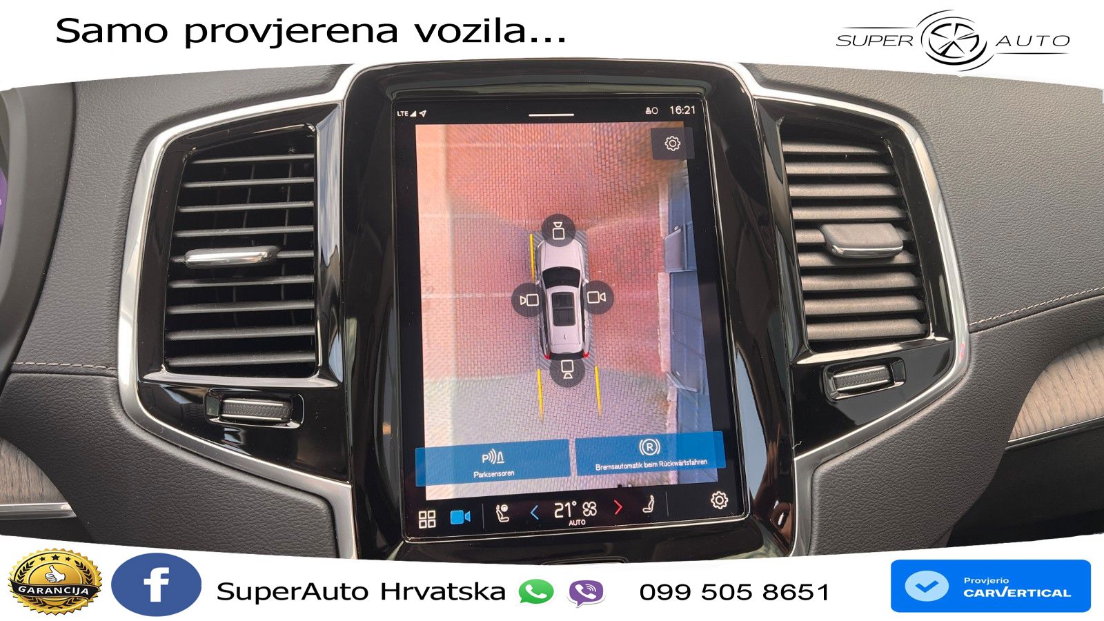 Volvo XC90 2.0 B5 Diesel AWD Automatic ACC+HEAD+4xGR SJED+360+PANO