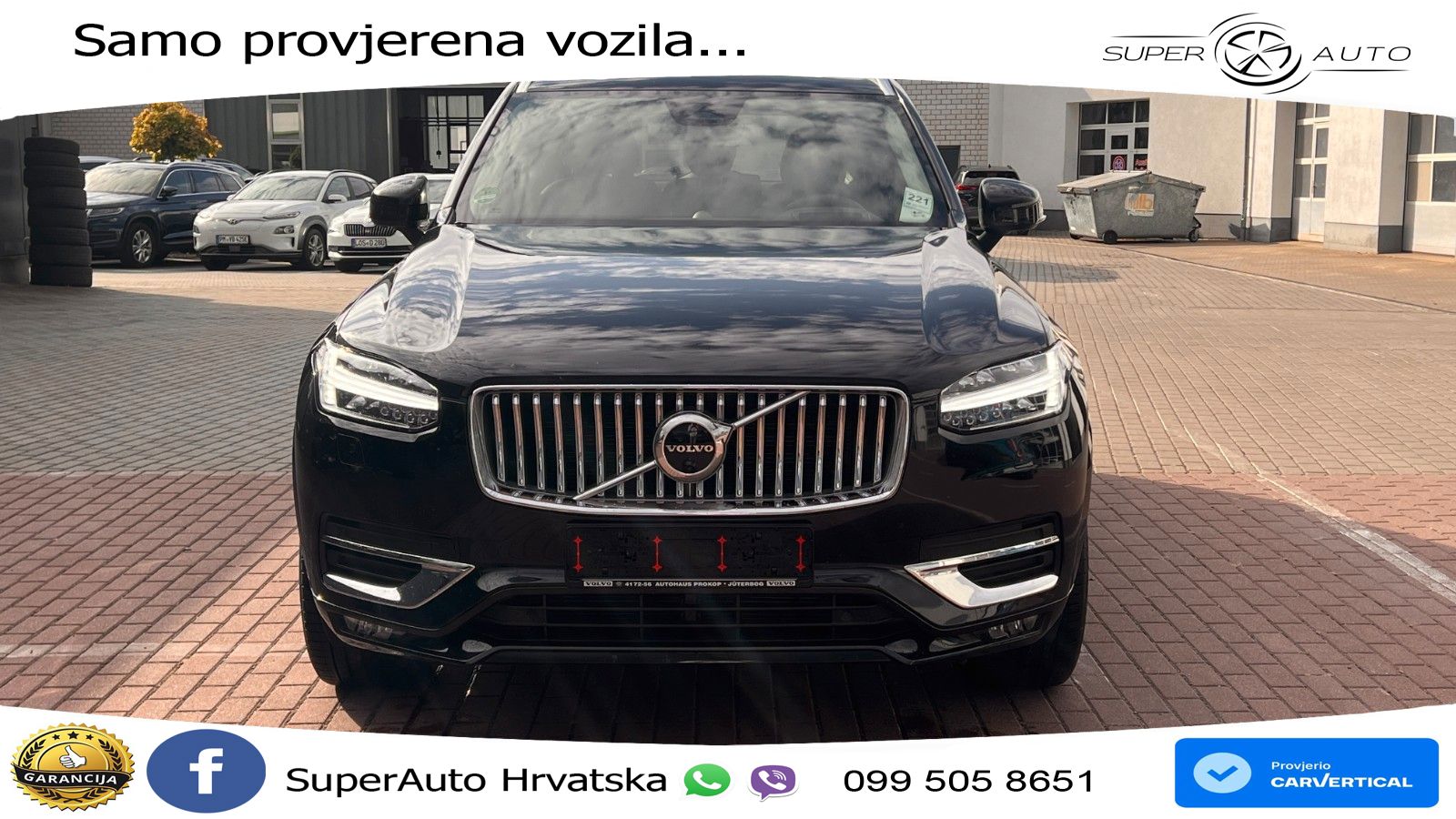 Volvo XC90 2.0 B5 Diesel AWD Automatic ACC+HEAD+4xGR SJED+360+PANO