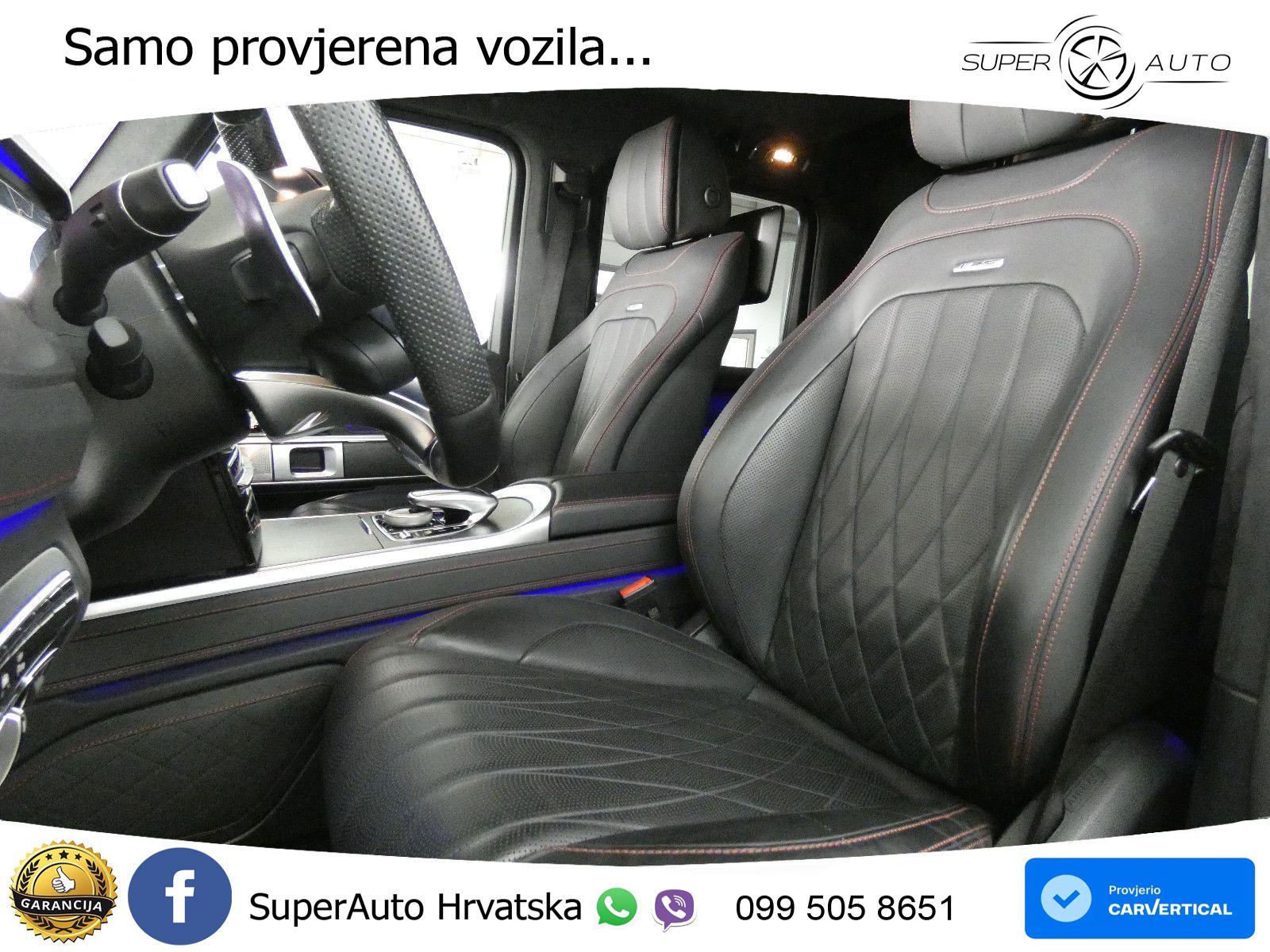 Mercedes AMG G 63 Long V8 (585 KS) 4MATIC 9G-TRONIC AMG SPEEDSHIFT PLUS LED+GR SJED+ACC