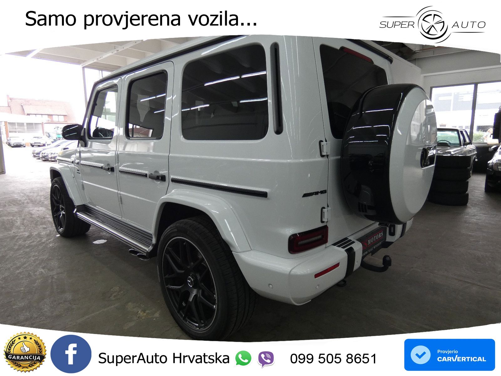 Mercedes AMG G 63 Long V8 (585 KS) 4MATIC 9G-TRONIC AMG SPEEDSHIFT PLUS LED+GR SJED+ACC