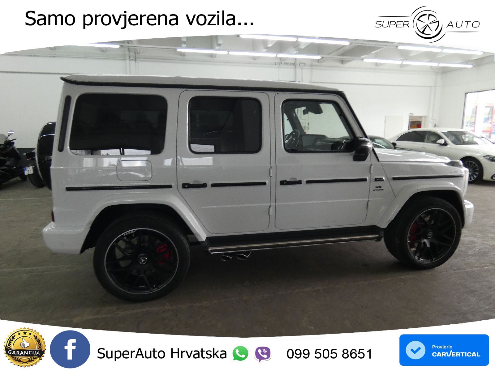 Mercedes AMG G 63 Long V8 (585 KS) 4MATIC 9G-TRONIC AMG SPEEDSHIFT PLUS LED+GR SJED+ACC