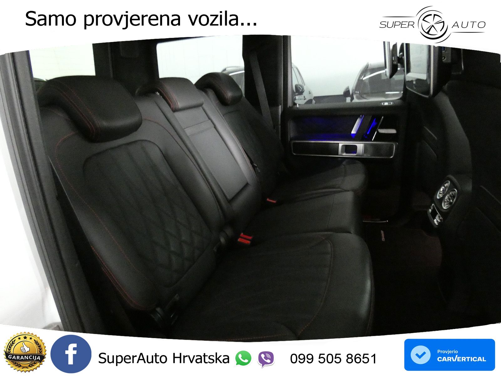 Mercedes AMG G 63 Long V8 (585 KS) 4MATIC 9G-TRONIC AMG SPEEDSHIFT PLUS LED+GR SJED+ACC