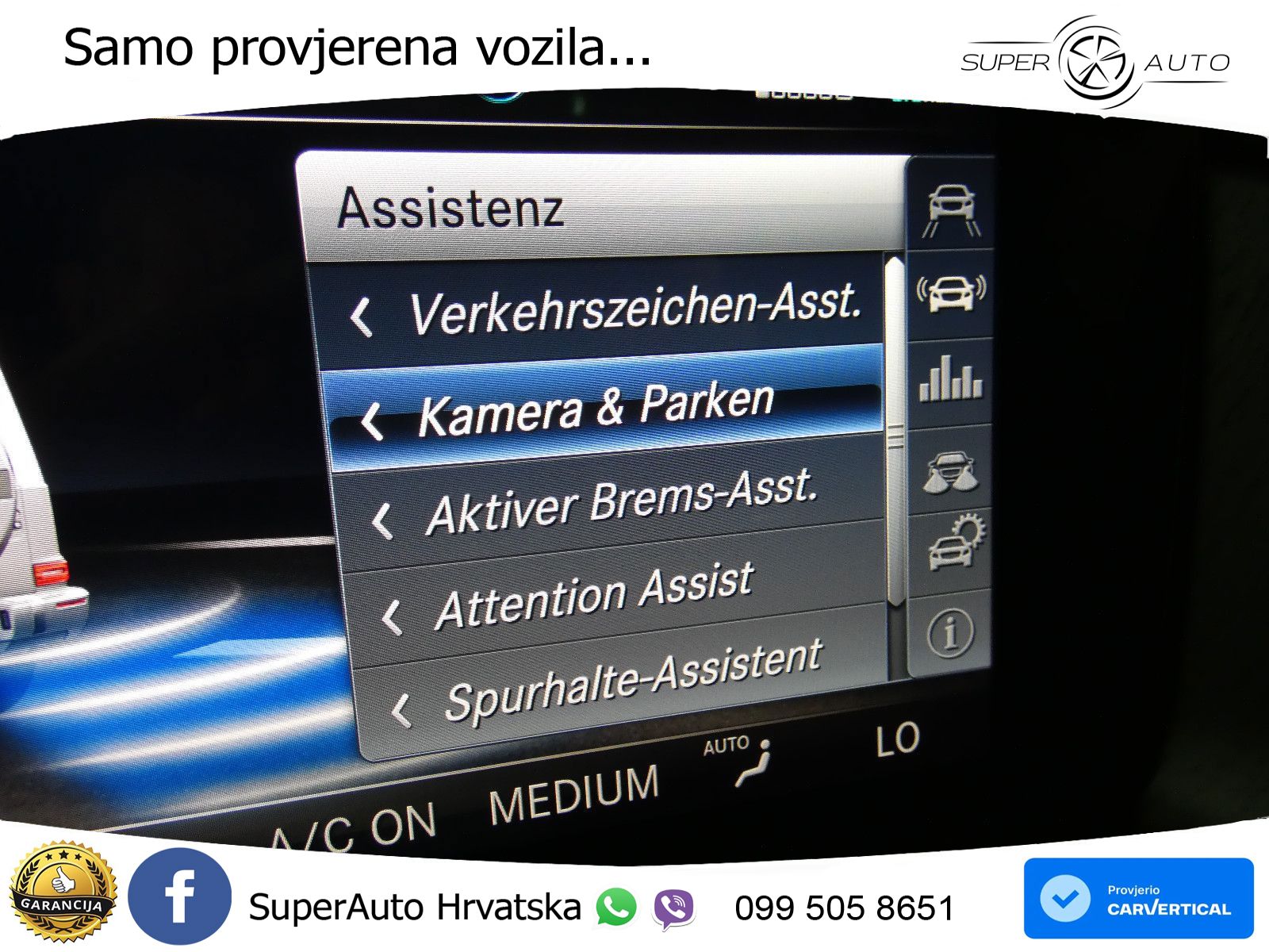 Mercedes AMG G 63 Long V8 (585 KS) 4MATIC 9G-TRONIC AMG SPEEDSHIFT PLUS LED+GR SJED+ACC
