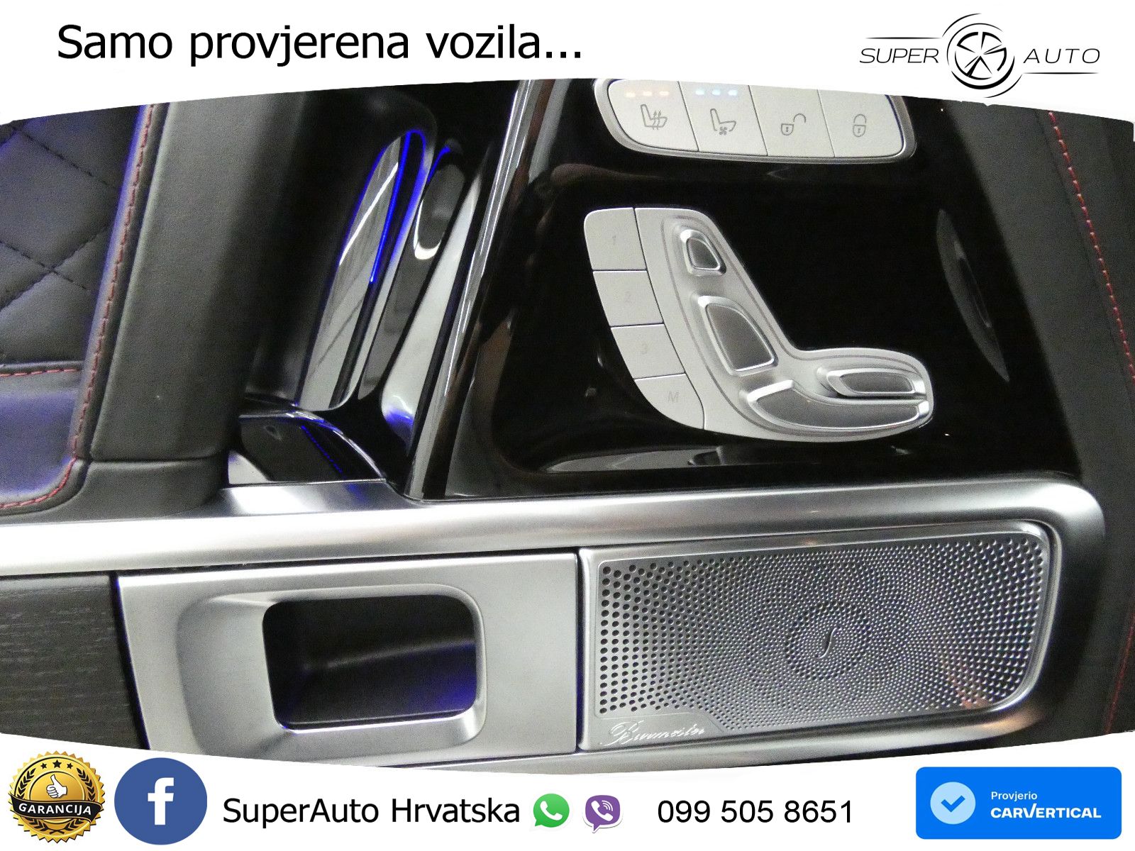 Mercedes AMG G 63 Long V8 (585 KS) 4MATIC 9G-TRONIC AMG SPEEDSHIFT PLUS LED+GR SJED+ACC