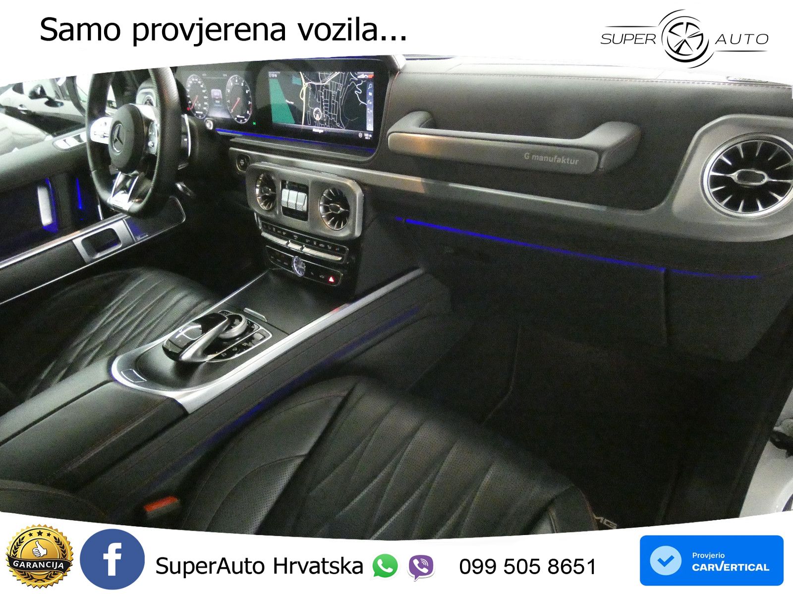 Mercedes AMG G 63 Long V8 (585 KS) 4MATIC 9G-TRONIC AMG SPEEDSHIFT PLUS LED+GR SJED+ACC